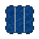 Wafer solaire bleu