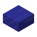 Dalle en béton bleu