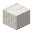 Bloc de quartz rayé