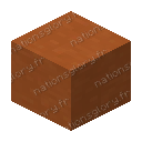 Argile durcie orange