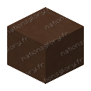 Argile durcie marron