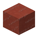 Argile durcie rouge