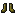 gold boots