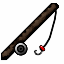 fishing rod uncast