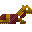 gold horse armor