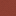 hardened clay stained red