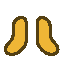gold boots