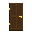 door dark oak